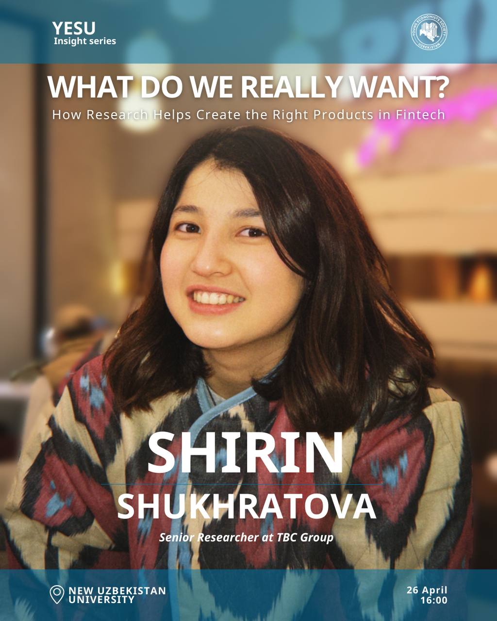 Research Workshop with Shirin Shuxratova