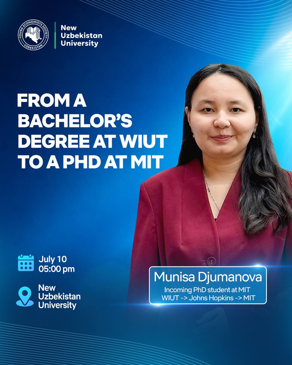 YESU Friday Talks · Episode 3 with Munisa Djumanova