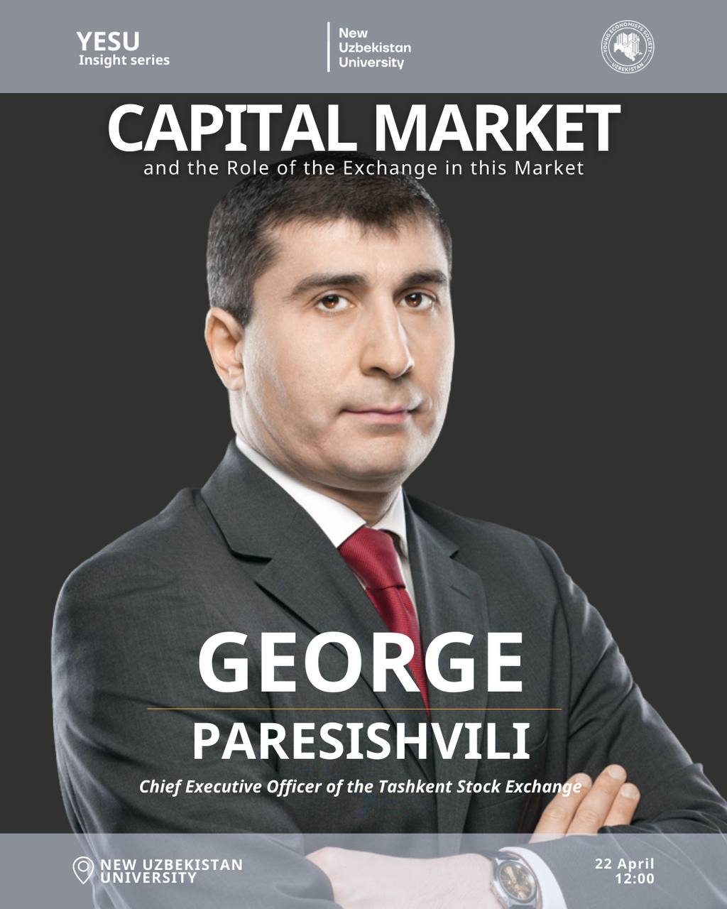 Georgiy Paresishvili: Capital Market and Exchange