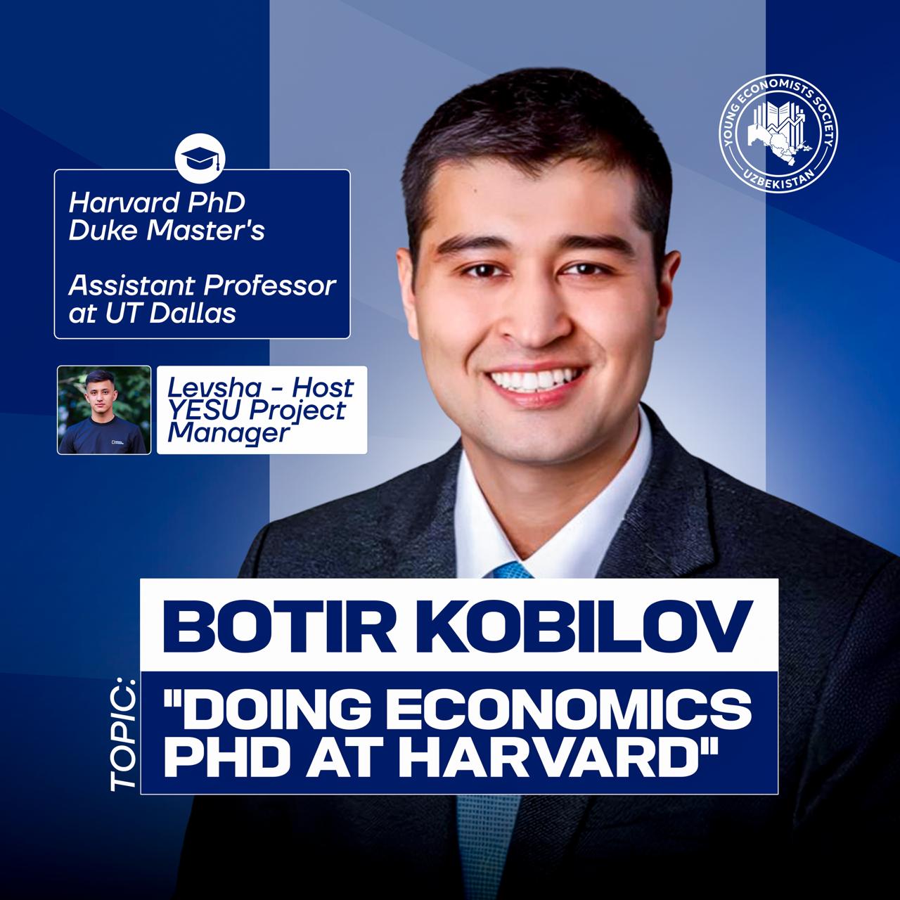 Guest lecture: Botir Kobilov 