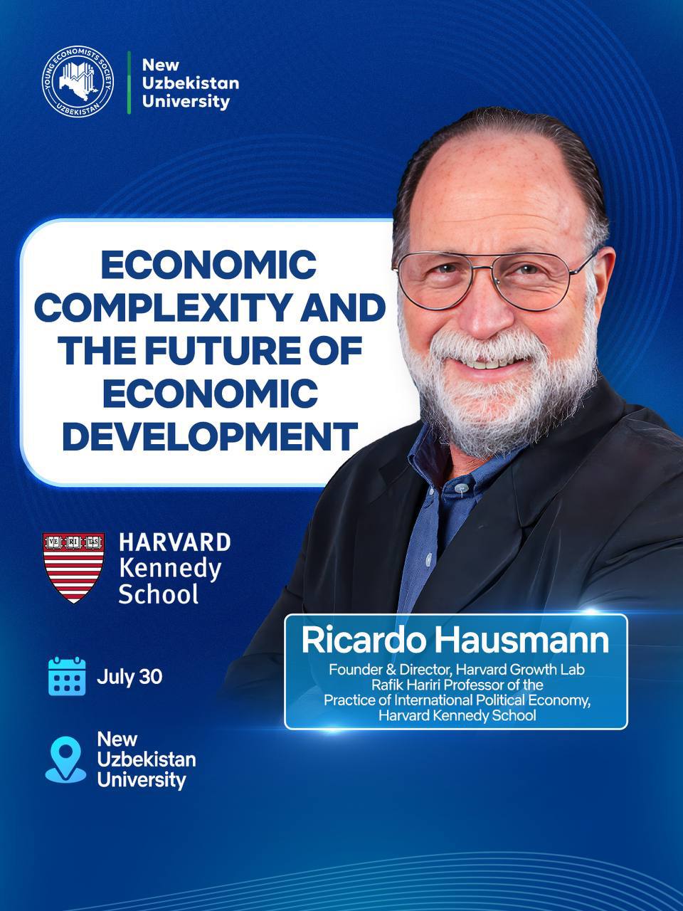 Open lecture: Ricardo Hausmann